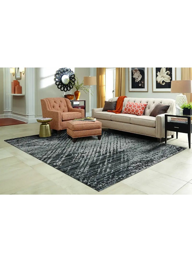 النساجون الشرقيون سجادة شانتيل رمادي مودرن – 160 × 235 سم – النساجون الشرقيون - Image 1